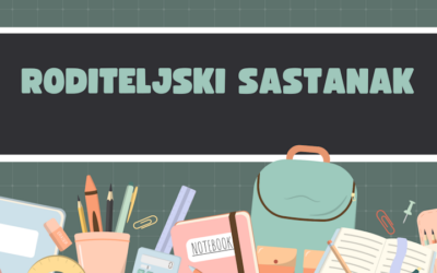 Roditeljski sastanak 5. – 8. razreda