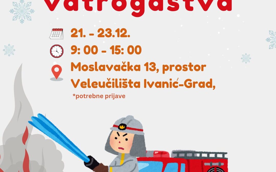 Poziv učenicima i roditeljima na “Malu školu vatrogastva”