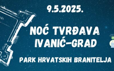 Poziv na događanje Noć tvrđava u Ivanić-Gradu // petak 9.5. 2025 od 17:00
