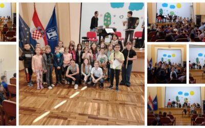 Animacijski koncert glazbenog odjela OŠ Stjepana Basaričeka